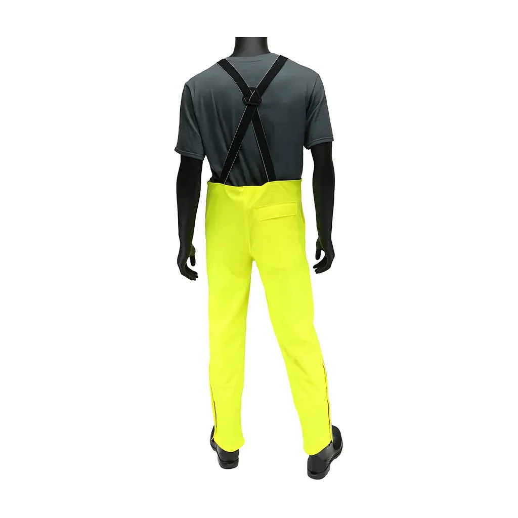 West Chester 4540B/M Hi-Vis Stretch Bib Overalls